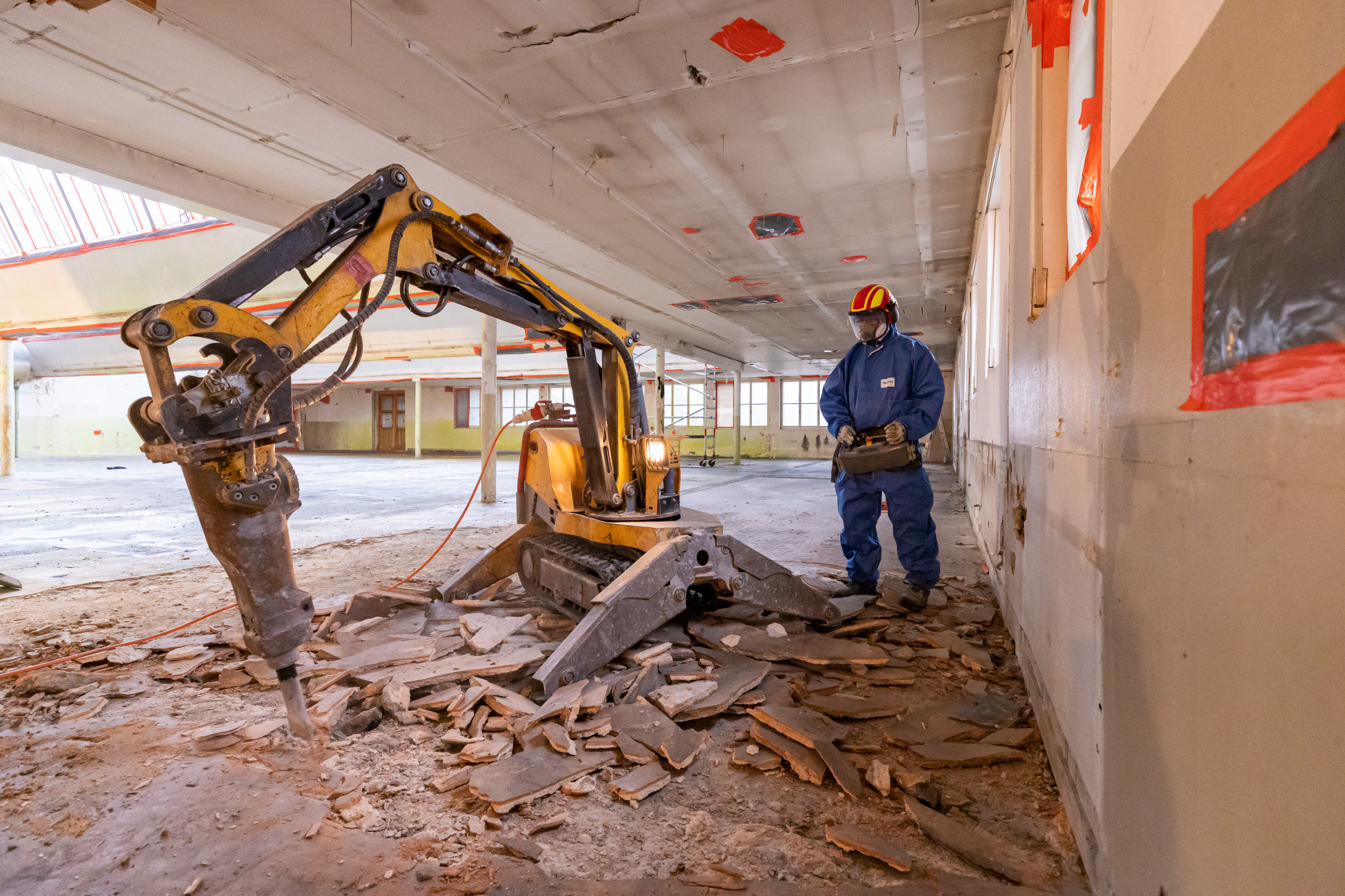 Entkernung Reinach Industrie Hinterkirch