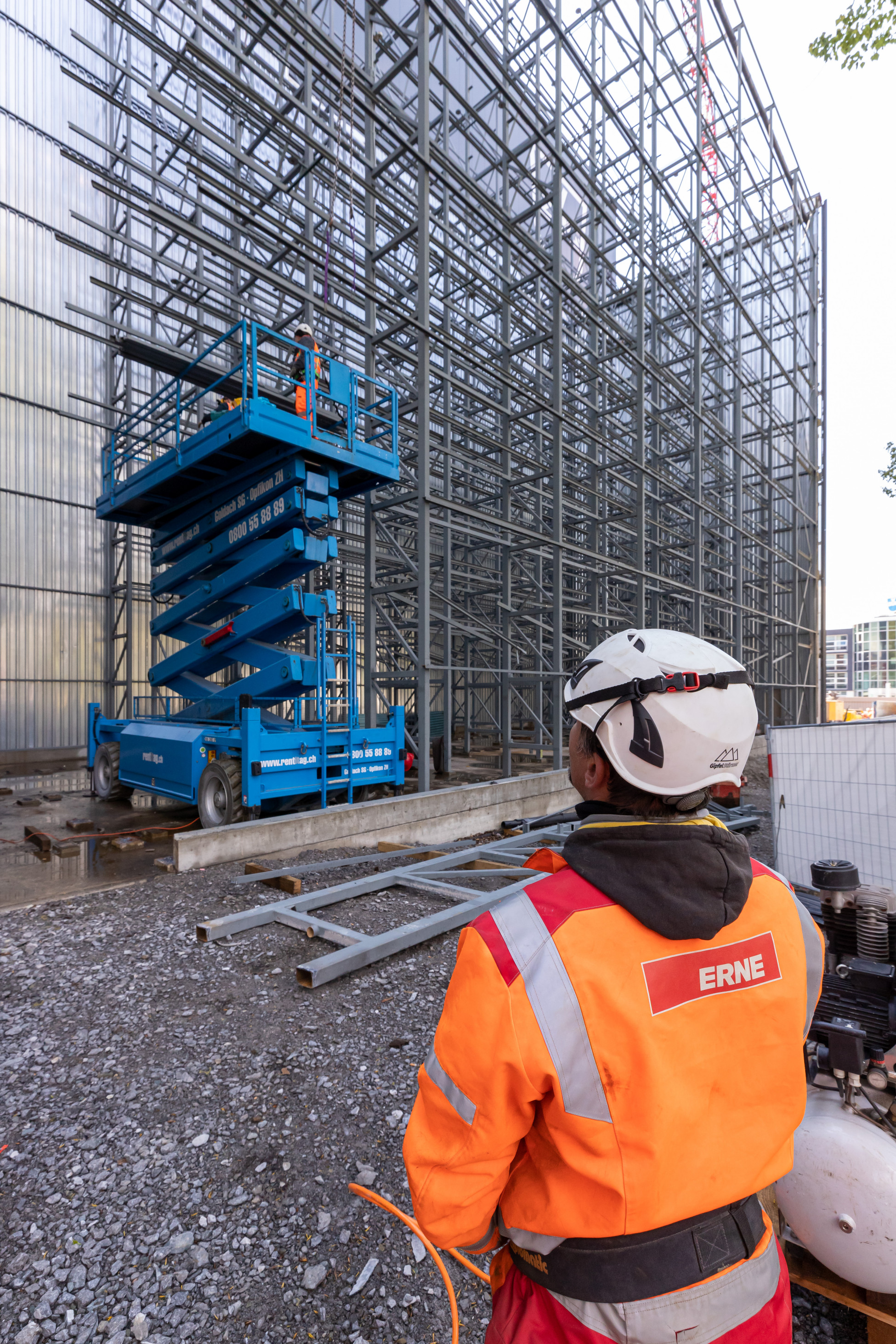 Rückbau Rothenburg Hochregallager ZUGate Rückbau Rothenburg Hochregallager ZUGate